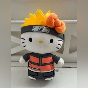 Naruto Hello Kitty plushie